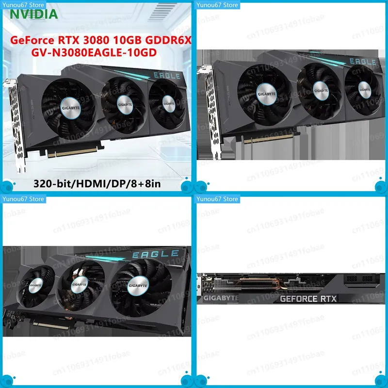 For GIGABYTE RTX 3080 GV N3080 - Rtx 3080 10Gb Gpu recension och pris