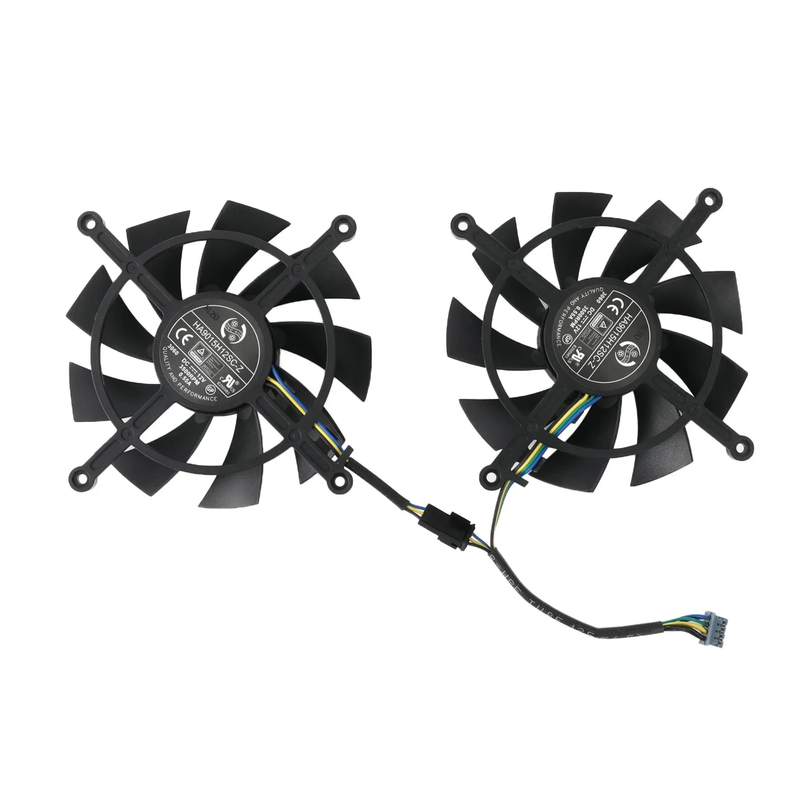 2Pcs/Set,Graphics Card Fan,HA9 - Rtx 3070 8Gb Graphics Card recension och pris