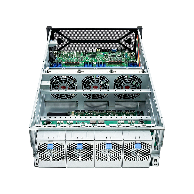 High Quality 4U Aluminium GPU  - 8 Gpu 4U Server Chassis recension och pris