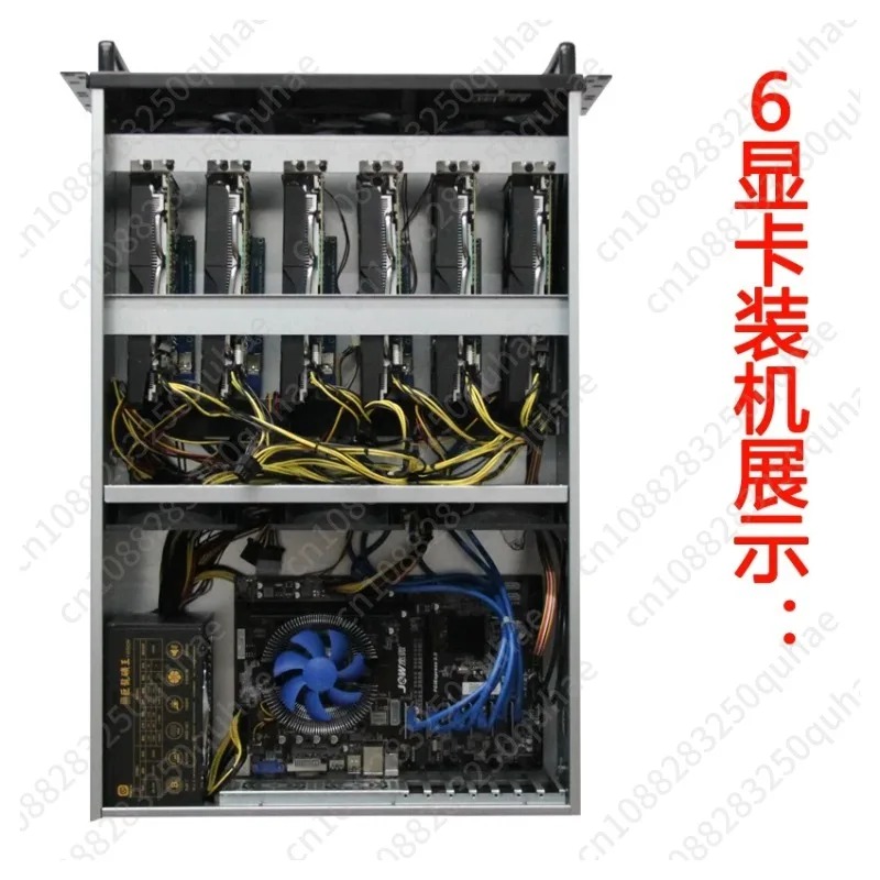 4U Multi-Graphics Card Chassis - 8 Gpu 4U Server Chassis recension och pris