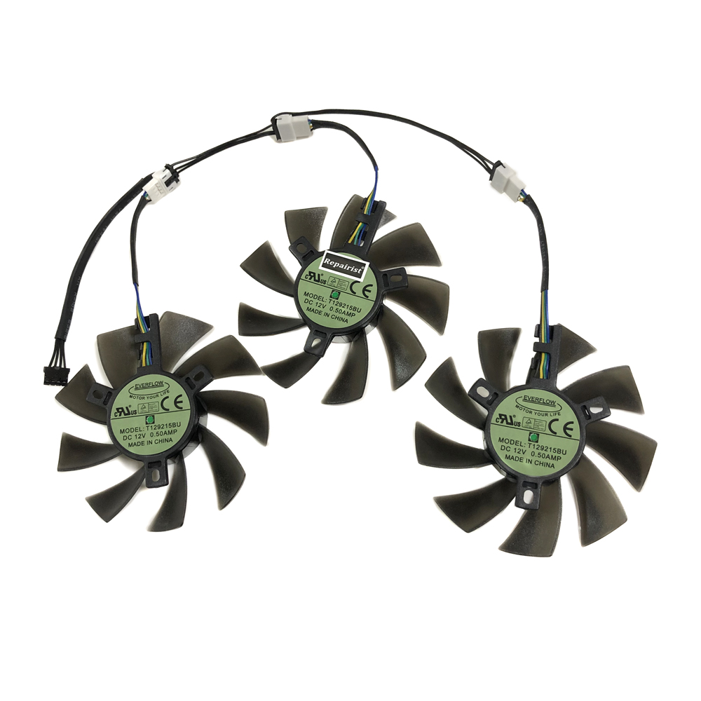 3Pcs/Set,DIY Cooler,T129215BU, - Rx 5700 Xt 8Gb Video Card recension och pris