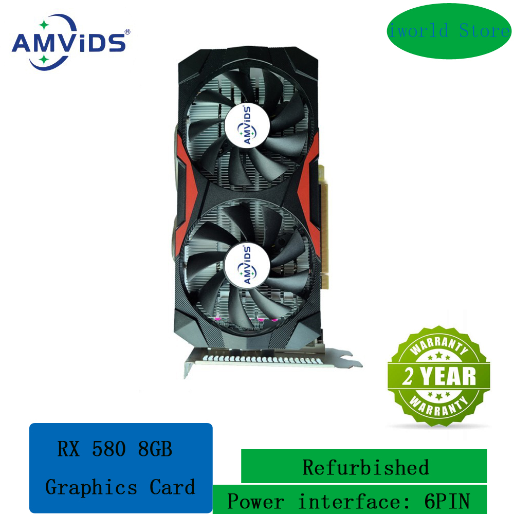 RX 580 8GB Graphics Card 2048S - Rx 580 8Gb 2048Sp Gpu recension och pris