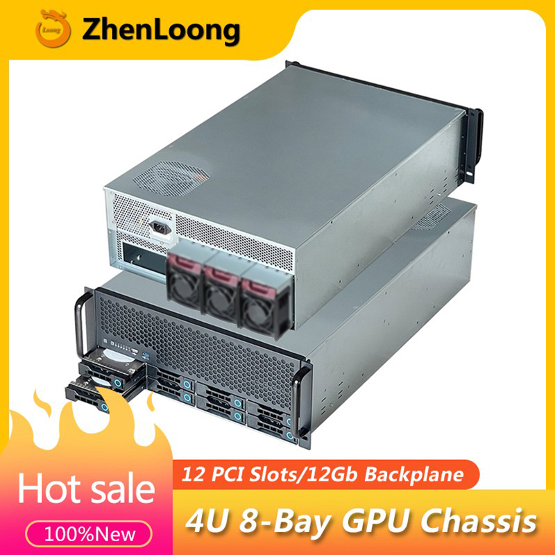 ZhenLoong GPU  4U Server Rack  - 8 Gpu 4U Server Chassis recension och pris