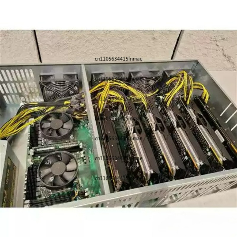 Control Computer Violent Fan 4 - 8 Gpu 4U Server Chassis recension och pris