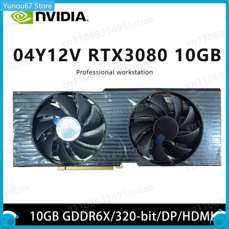 For RTX 3080 GPU 04Y12V 10GB G - Rtx 3080 10Gb Gpu recension och pris