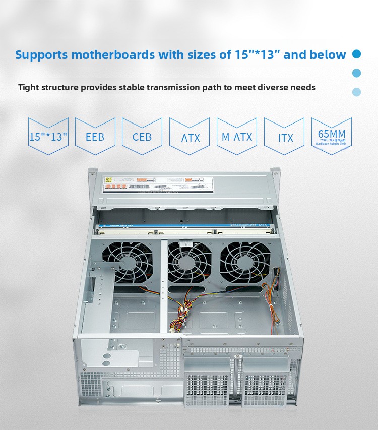 8-Disk 4U Rack-type Multi-disk - 8 Gpu 4U Server Chassis recension och pris