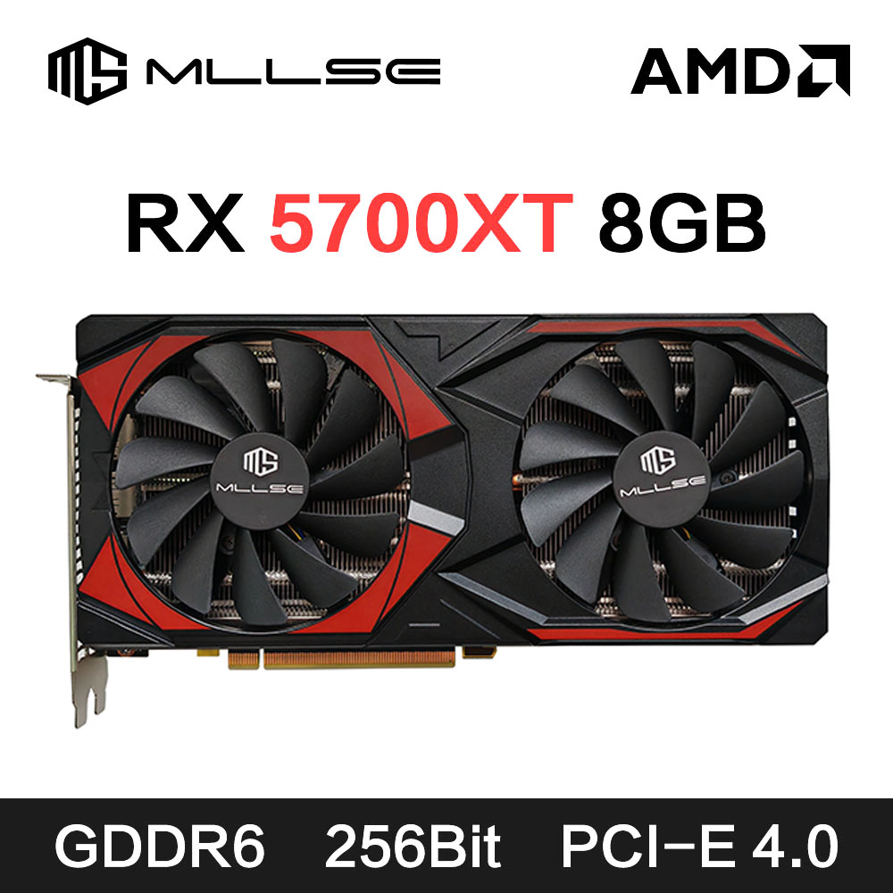 MLLSE AMD RX5700 XT 8GB Graphi - Rx 5700 Xt 8Gb Video Card recension och pris